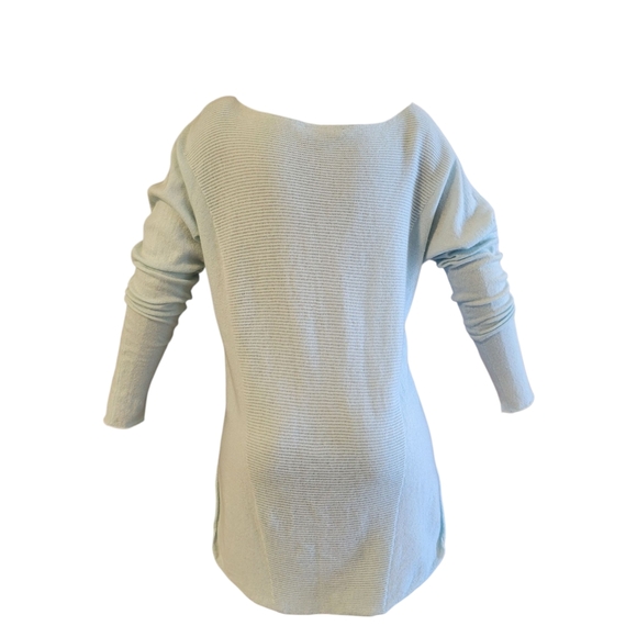 Vince Soft Blue Knit Top 100% Cashmere - Picture 4 of 6